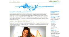Desktop Screenshot of health4search.com