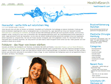 Tablet Screenshot of health4search.com